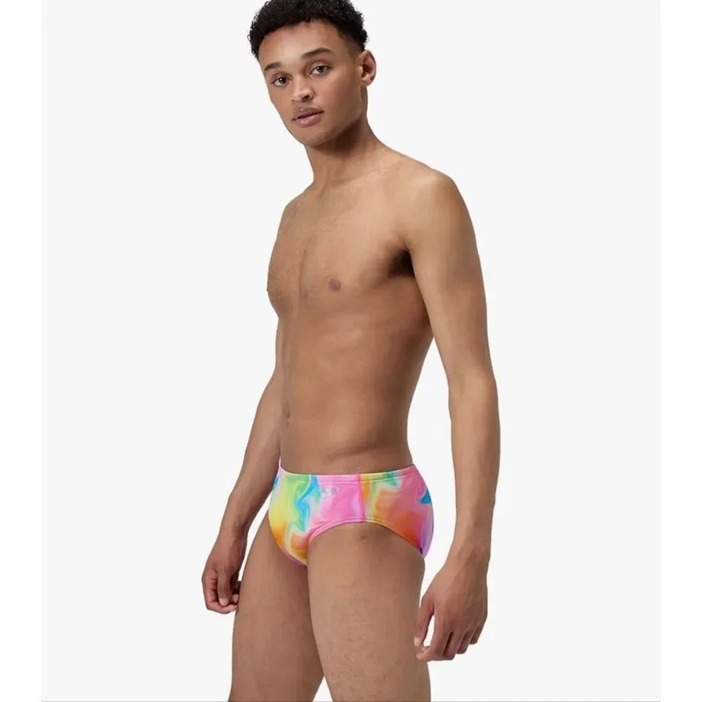Speedo Pride Swimsuit Brief Endurance+ The One Competitive Hula Blend Size 36